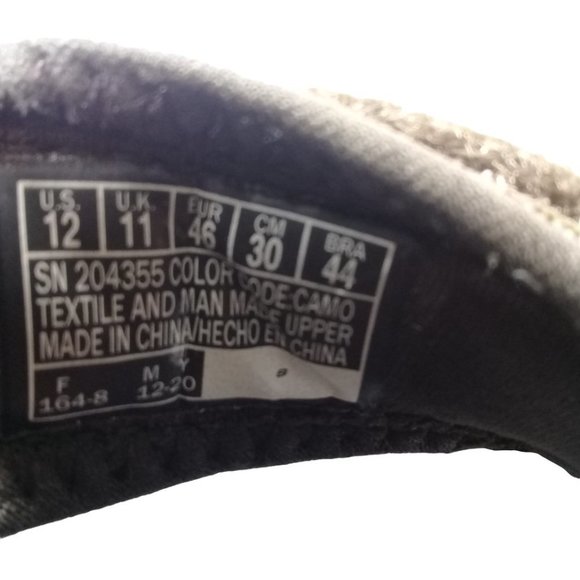 Skechers Men's NEW Sargo Namor Luxe Foam Camouflage Sandals Hook & Loop Straps - Picture 13 of 13